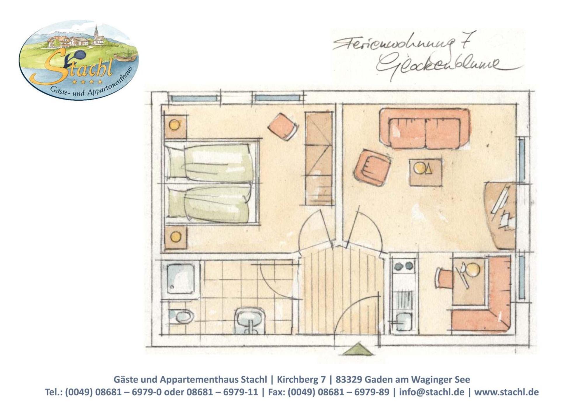 Gaeste- Und Appartementhaus Stachl Waging am See Εξωτερικό φωτογραφία